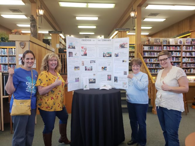 ElkinsRandolph County Library showing gratitude all month News